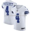 Mens Nike Dak Prescott White Dallas Cowboys Vapor Elite Player Jersey Pi4259000