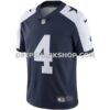 Mens Nike Dak Prescott Navy Dallas Cowboys Alternate Vapor Limited Jersey Pi3687000