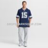 Mens Nike Ezekiel Elliott Navy Dallas Cowboys Team Game Jersey