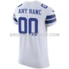 Mens Nike White Dallas Cowboys Vapor Untouchable Custom Elite Jersey Pi2822000