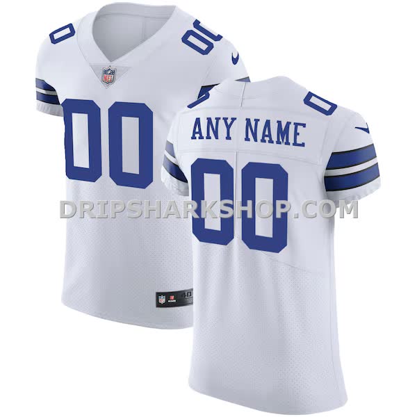 Mens Nike White Dallas Cowboys Vapor Untouchable Custom Elite Jersey Pi2822000