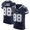 Mens Nike Ceedee Lamb Navy Dallas Cowboys Vapor Fuse Elite Jersey