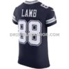 Mens Nike Ceedee Lamb Navy Dallas Cowboys Vapor Fuse Elite Jersey