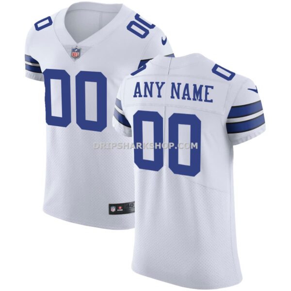 Mens Nike White Dallas Cowboys Vapor Untouchable Custom Elite Jersey