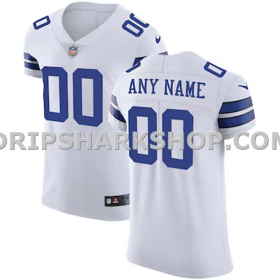 Mens Nike White Dallas Cowboys Vapor Untouchable Custom Elite Jersey