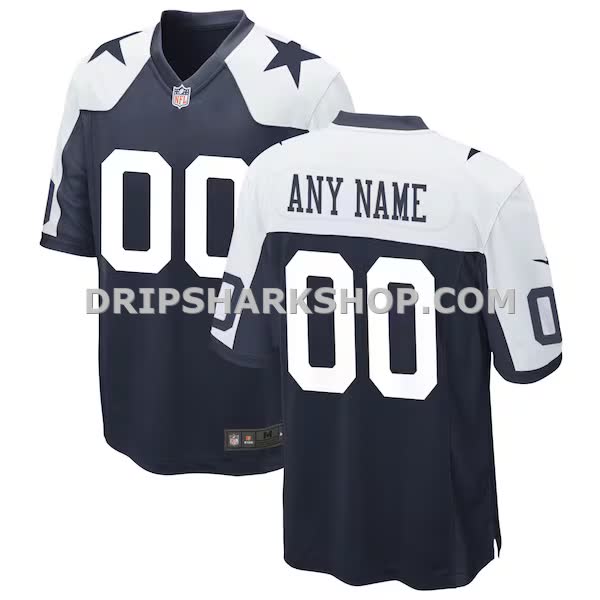 Mens Nike Navy Dallas Cowboys Alternate Custom Game Jersey Pi3888000