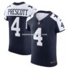 Mens Nike Dak Prescott Navy Dallas Cowboys Alternate Vapor Fuse Elite Jersey