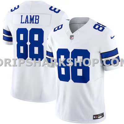 Mens Nike Ceedee Lamb White Dallas Cowboys Vapor Fuse Limited Jersey