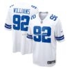 NFL09bc80G04-d2eb00 Mens Nike Quinnen Williams White Dallas Cowboys Game Jersey