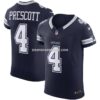 Mens Nike Dak Prescott Navy Dallas Cowboys Vapor Fuse Elite Jersey