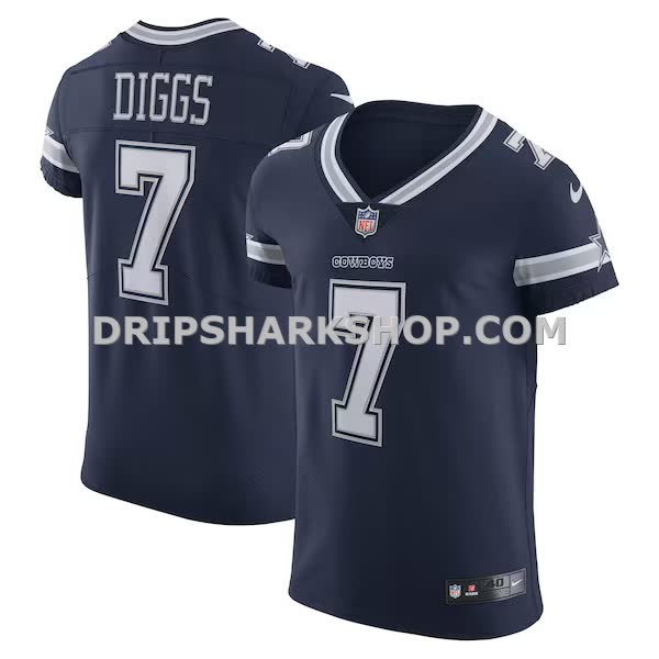 Mens Nike Trevon Diggs Navy Dallas Cowboys Vapor Elite Jersey Pi4562000