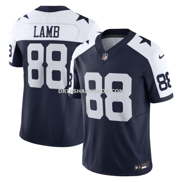 Mens Nike Ceedee Lamb Navy Dallas Cowboys Vapor Fuse Limited Jersey