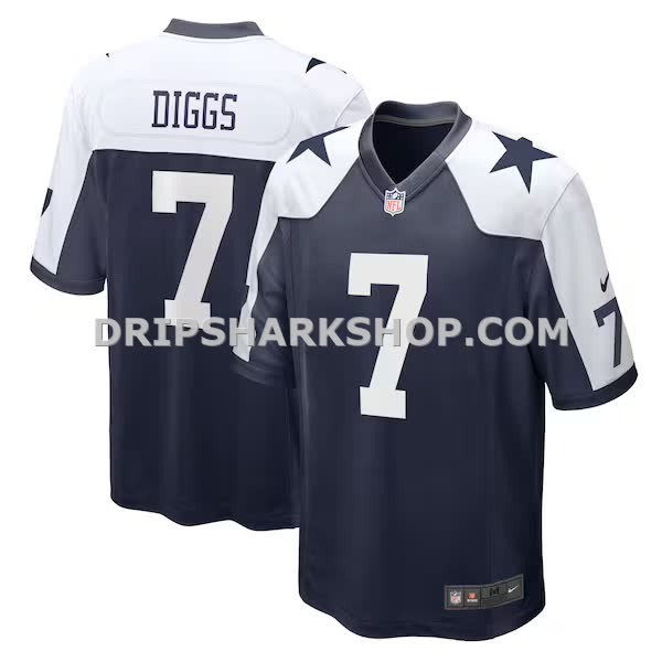 Mens Nike Trevon Diggs Navy Dallas Cowboys Alternate Game Team Jersey Pi4563000