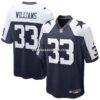 NFL09e4d3G04-a8822b Mens Nike Javonte Williams Navy Dallas Cowboys Alternate Game Jersey