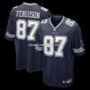Mens Nike Jake Ferguson Navy Dallas Cowboys Team Game Jersey