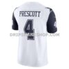 Mens Nike Dak Prescott White Dallas Cowboys Vapor Fuse Limited Jersey