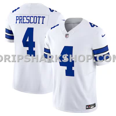 Mens Nike Dak Prescott White Dallas Cowboys Vapor Fuse Limited Jersey