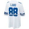Mens Nike Ceedee Lamb White Dallas Cowboys Game Team Jersey Pi4001000