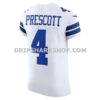Mens Nike Dak Prescott White Dallas Cowboys Vapor Fuse Elite Jersey