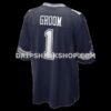 NFL09f253G06-30b198 Mens Nike Number 1 Groom Navy Dallas Cowboys Game Jersey