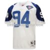 Mens Mitchell And Ness Charles Haley White Dallas Cowboys 1994 Authentic Throwback Retired Player Jersey