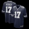 Mens Nike Brandon Aubrey Navy Dallas Cowboys Team Game Jersey
