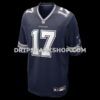 Mens Nike Brandon Aubrey Navy Dallas Cowboys Team Game Jersey