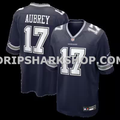 Mens Nike Brandon Aubrey Navy Dallas Cowboys Team Game Jersey