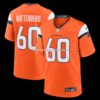 Mens Nike Luke Wattenberg Orange Denver Broncos Team Game Jersey