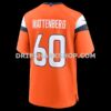 Mens Nike Luke Wattenberg Orange Denver Broncos Team Game Jersey