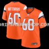 Mens Nike Luke Wattenberg Orange Denver Broncos Team Game Jersey