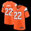 Mens Nike Brandon Jones Orange Denver Broncos Team Game Jersey