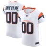 NFL10294fG04-970859 Mens Nike White Denver Broncos Vapor Fuse Elite Custom Jersey