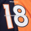 Mens Mitchell And Ness Peyton Manning Navy Orange Denver Broncos 2015 Split Legacy Replica Jersey Pi5003000
