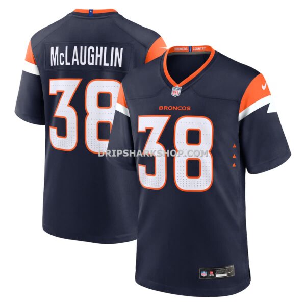 NFL1038c8G04-7bba7e Mens Nike Jaleel Mclaughlin Navy Denver Broncos Alternate Game Jersey