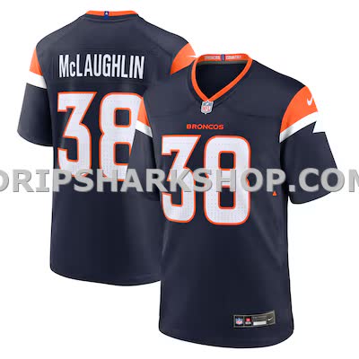 Mens Nike Jaleel Mclaughlin Navy Denver Broncos Alternate Game Jersey