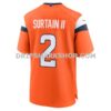 Mens Nike Patrick Surtain Ii Orange Denver Broncos Mile High Collection Game Jersey
