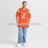Mens Nike Patrick Surtain Ii Orange Denver Broncos Mile High Collection Game Jersey