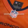 Mens Nike Talanoa Hufanga Orange Denver Broncos Team Game Jersey