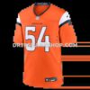 NFL104871G05-bc9e98 Mens Nike Alex Forsyth Orange Denver Broncos Team Game Jersey