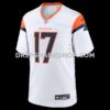 Mens Nike Jaylen Waddle White Denver Broncos Game Jersey