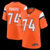 NFL1052e3G04-9fae5f Mens Nike Ben Powers Orange Denver Broncos Team Game Jersey