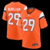 NFL1055ccG04-6fb914 Mens Nike Jaquan Mcmillian Orange Denver Broncos Team Game Jersey