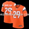 NFL1055ccM01-bf02d7 Mens Nike Jaquan Mcmillian Orange Denver Broncos Team Game Jersey