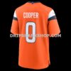 NFL107536G06-4cca2e Mens Nike Jonathon Cooper Orange Denver Broncos Team Game Jersey