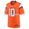 Mens Nike Bo Nix Orange Denver Broncos Player Game Jersey