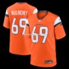 Mens Nike Mike Mcglinchey Orange Denver Broncos Team Game Jersey