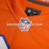 Mens Nike Jaleel Mclaughlin Orange Denver Broncos Mile High Collection 1977 Throwback Player Game Jersey