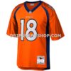 Mens Mitchell And Ness Peyton Manning Orange Denver Broncos Legacy Replica Jersey Pi4401000