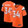 NFL108c17G04-ba793e Mens Nike Jl Skinner Orange Denver Broncos Team Game Jersey